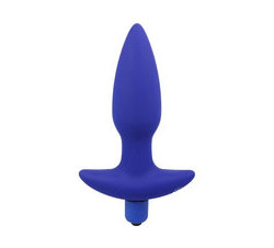 Corked 02 Silicone Anal Plug Waterproof Blue Medium